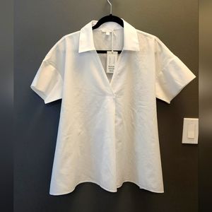 MASSIMO DUTTI, OVERSIZED BLOUSE, 100% COTTON, BNWT